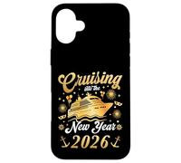 Cruising Into 2026 New Years Eve Cruise Vacation Matching Case for iPhone 16 Plus