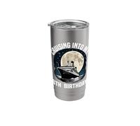 Cruising Into My 8th Birthday Cruise Party Vacation Stainless Steel Insulated Tumbler