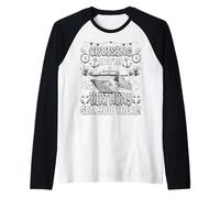 Cruising Into My Birthday - Sea You There Funny Cruise Tee Raglan Baseball Tee