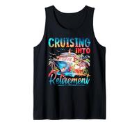 Cruising Into Retirement Cruise Squad Summer Cruise Vacation Tank Top