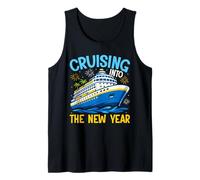 Cruising Into The New Year Matching Family Cruise Party Tank Top