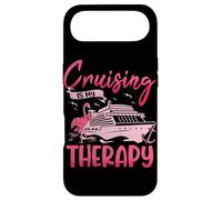 Cruising Is My Therapy Pink Flamingo Cruise Ship Cruising Case for iPhone Air