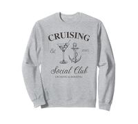 Cruising Social Club Cruising and Boozing Family Cruise 2025 Sweatshirt