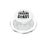 Cruising The Coast Avila Beach California Sail Boat Captain PopSockets PopGrip for MagSafe
