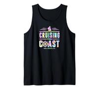 Cruising The Coast Avila Beach California Sail Boat Captain Tank Top