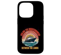 Cruising the Mediterranean Vacation Cruise Ship Travel Case for iPhone 14 Pro