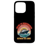 Cruising the Mediterranean Vacation Cruise Ship Travel Case for iPhone 15 Pro Max