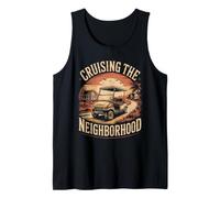 Cruising the Neighborhood Golf Cart Tank Top