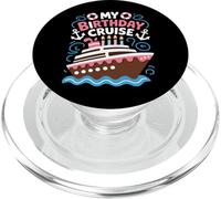 Cruising The Seas My Birthday Cruise Boat Life PopSockets PopGrip for MagSafe