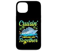 Cruising Through Life Together Vintage Family Cruise Trip Case for iPhone 13
