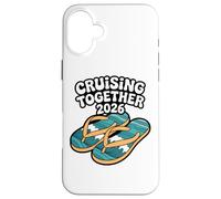 CRUISING TOGETHER 2026 Beach Sandal Footwear Case for iPhone 16 Plus