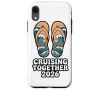 CRUISING TOGETHER 2026 Ocean Wave Sandals Nautical Trip Case for iPhone XR