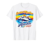 Cruising Together Alaska 2027 Glacier Sunset Wilderness Trip T-Shirt