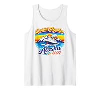 Cruising Together Alaska 2027 Glacier Sunset Wilderness Trip Tank Top