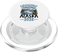 Cruising Together Alaska Cruise 2028 PopSockets PopGrip for MagSafe