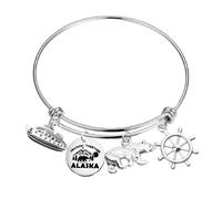 Cruising Together Alaska Cruise Bracelet Alaska Family Trip Gift Travel Vacation Gifts Cruise Lover Jewelry, S, Metal, na unknow
