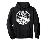 Cruising With My Favourite Humans Family Cruise Vacation Pullover Hoodie