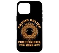CRUMB BELIEF PUMPERNICKEL WINS Case for iPhone 16 Pro Max