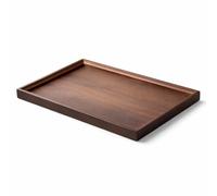 Crumb Catcher for Under Toaster - 2 Slice Toaster Tray for Under Toaster, Wooden Toaster Crumb Tray, Countertop Protector and Breakfast Station Organizer for Apartment and Small Kitchens