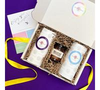 Crumpetorium Chocolate Crumpet Gift Box: Choc Chip + Choc Orange Crumpets With Raspberry Jam
