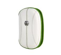 Crumpler Royal Thingy 55 Leather Pouch - White/Green