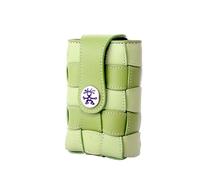 Crumpler The Checker Fine Woven Nappa Leather Pouch (CHE90--004) - Green