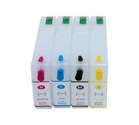 CRUMPS 4PC/Set 79 79XL Refillable Ink Cartridge With ARC Chip Compatible With Ep-son Workforce Pro WF-4630 WF-4640 WF-5110 WF-5190 WF-5620 WF-5690