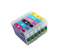 CRUMPS T0791-T0796 79XL Refillable Ink Cartridge Reset ARC Chip Compatible With Ep-son 1400 1430 1500W P50 PX660 PX650 PX710FW PX700W Printer