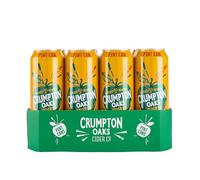 Crumpton Oaks Apple Cider 5% ABV - 12 x 568ml Pint Cans | Medium Dry Cider | Crisp, Fruity, Refreshing Golden Apple Flavour