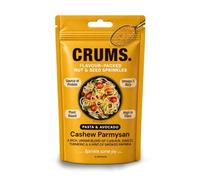 CRUMS Cashew Parmysan Nut & Seed Sprinkles, 120g | Dairy-Free Savoury Topping with Cashew, Nutritional Yeast, Garlic & Smoked Paprika for Pasta, Risotto & Veg | Plant Based