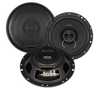 CRUNCH DSX62 6.5'' 17CM 2 WAY COAXIAL SPEAKERS SLIM SHALLOW SPEAKERS NEW