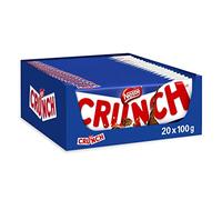 Crunch Milk Chocolate Sharing Bars, 16 x 100 g