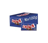 Crunch Milk Chocolate Sharing Bars, 16 x 100 g