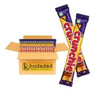 Crunchie Bar Honeycomb Centre Covered in Milk Chocolate - Delicious Honeycomb Crunch Bars (Multipack) (16x Cad Crunchie Milk Choc Bars 32g)