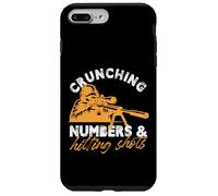 Crunching Numbers Hitting Shots Design Case for iPhone 7 Plus/8 Plus