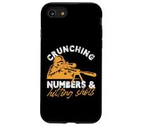 Crunching Numbers Hitting Shots Design Case for iPhone SE (2020) / 7 / 8