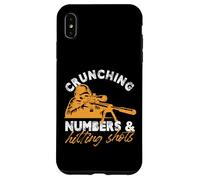 Crunching Numbers Hitting Shots Design Case for iPhone XS Max