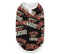 Crunching Numbers Is My Cardio Accountant Cute Dog Clothes Costume Cat Pajamas Puppy Gift Pet Sweater Coat Jacket
