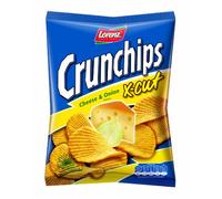 Crunchips X Cut Cheese and Onion 150 g (Pack of 16)