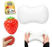 Crunchy Butter Squishy - ASMR Bead Filled Squeeze Ball, Slow Rebound Butter Squishy for Stress Relief, Party Gift for Adults, Desk Fidget