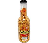 Crunchy Caramel Gourmet Popcorn 890g Large Bottle Ready to Eat Sweet Popcorn Snack in Reusable Plastic Jar for Sharing Parties Movie Nights