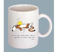Crunchy Carrots Calvin and Hobbes Motivational Quote Mug - If Good Things Lasted Forever, Mug Tea, Coffee 11 oz