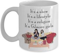 Crunchy Carrots Show Lifestyle Religion It's Gilmore Girls Coffee Mug, Funny, Cup, Tea, Gift for Christmas, Father's Day, Xmas, Dad, Anniversary, Mother's Day,