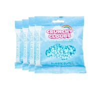 Crunchy Cloud - Bubble Crunch Bubblegum - Freeze-Dried Crunchy Candy - Light Airy Crisp Texture, Sweet Bubblegum Flavour - Fun Party Treat, On-The-Go Snack - Pack of 4