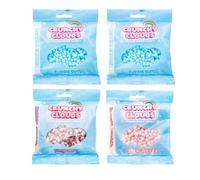 Crunchy Cloud - Bubble Crunch Sweet Tooth, Freeze-Dried Crunchy Candy - 2x Bubblegum, 1x Vimburst & 1x Strawberry - Bold Sweet Flavours, Fun Snack for Parties & On-The-Go - Pack of 4