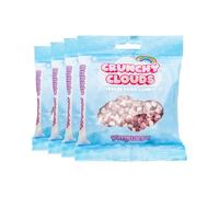 Crunchy Cloud - Bubble Crunch Vimburst - Freeze-Dried Crunchy Candy - Light Airy Crisp Texture, Fizzy Fruity Vimburst Flavour - Fun Party Treat, On-The-Go Snack - Pack of 4