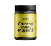 Crunchy Honey Mustard 1kg - Made in Scotland, Wholegrain,Honey-Infused Delight for Gourmet Cooking and Snacking. Similar to French Mustard.