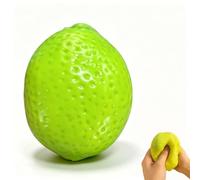 Crunchy Lemon Squishy, Color Changing Lemon Asmr Stress Ball, Slow Rising Crunchy Chameleon Squishy for Stress Relief, Textured Sensory Ball for Anxiety Management Party Favors