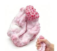 Crunchy Squishy Toys, Crunchy Ice-Skin Stress Ball | Slow-Rising Sensory Fidget with Satisfying Sound, Soft Squeeze Toy for Anxiety Relief & Focus, Cute Desk Decor