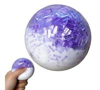Crunchy Stress Ball, Soft Stress Fidget & Noisy Squeeze Toy, Fun Sensory Tool for Kids, Teens, Adults, Students, Travelers, Home, Office, Classroom, Meditation, Studying, Working, or Waiting Room